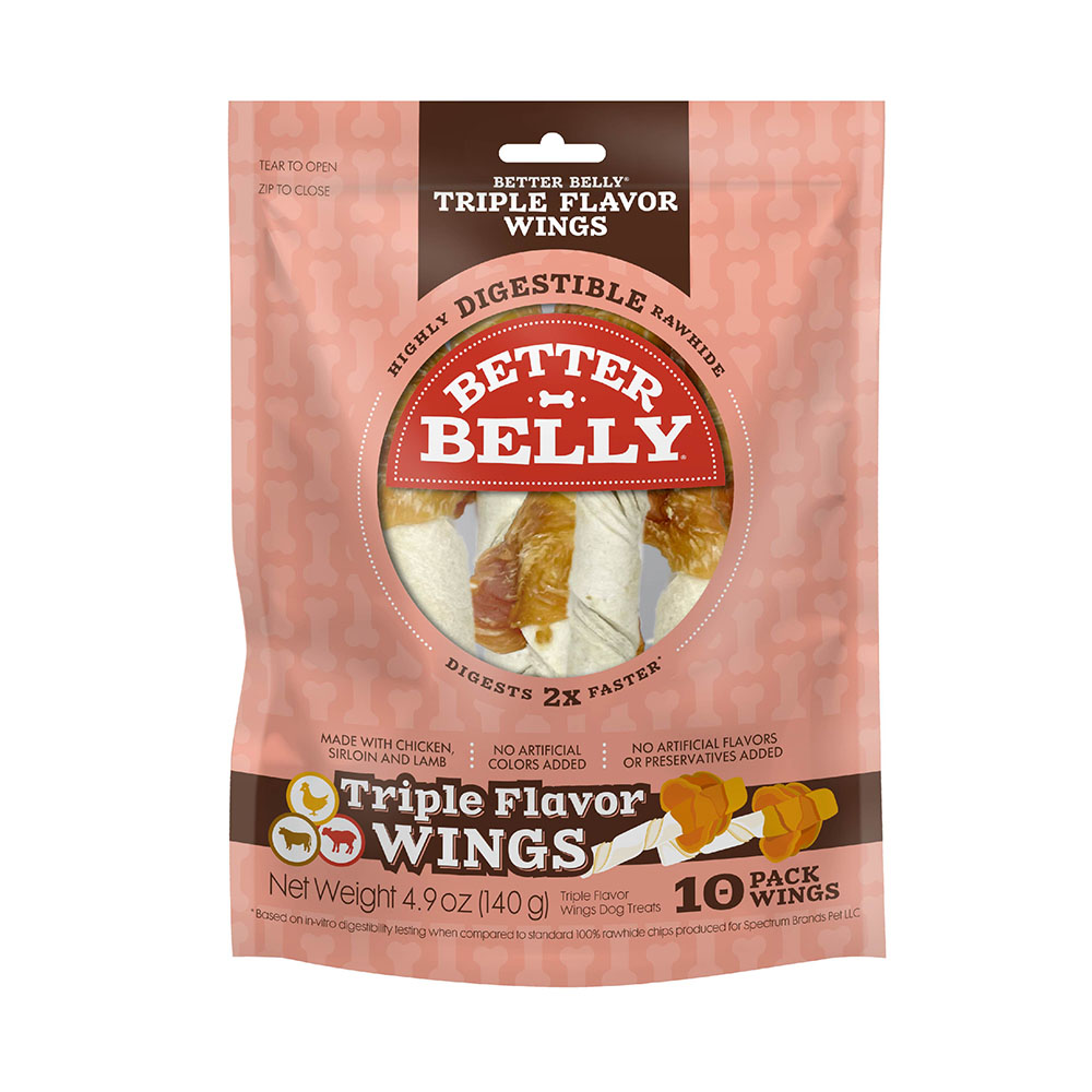 Highly digestible rawhide outlet